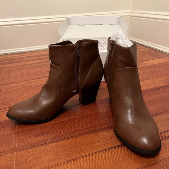 **sold elsewhere** Brown Style&Co Ankle Booties - Picture 10 of 12